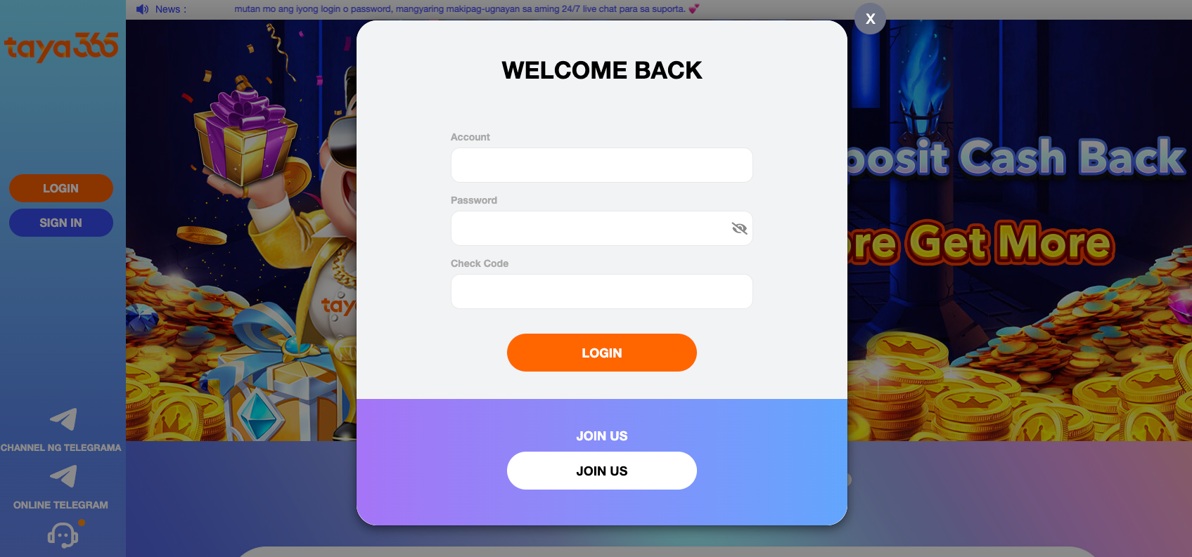 Taya365 Casino Login Guide: Steps on How to create an account