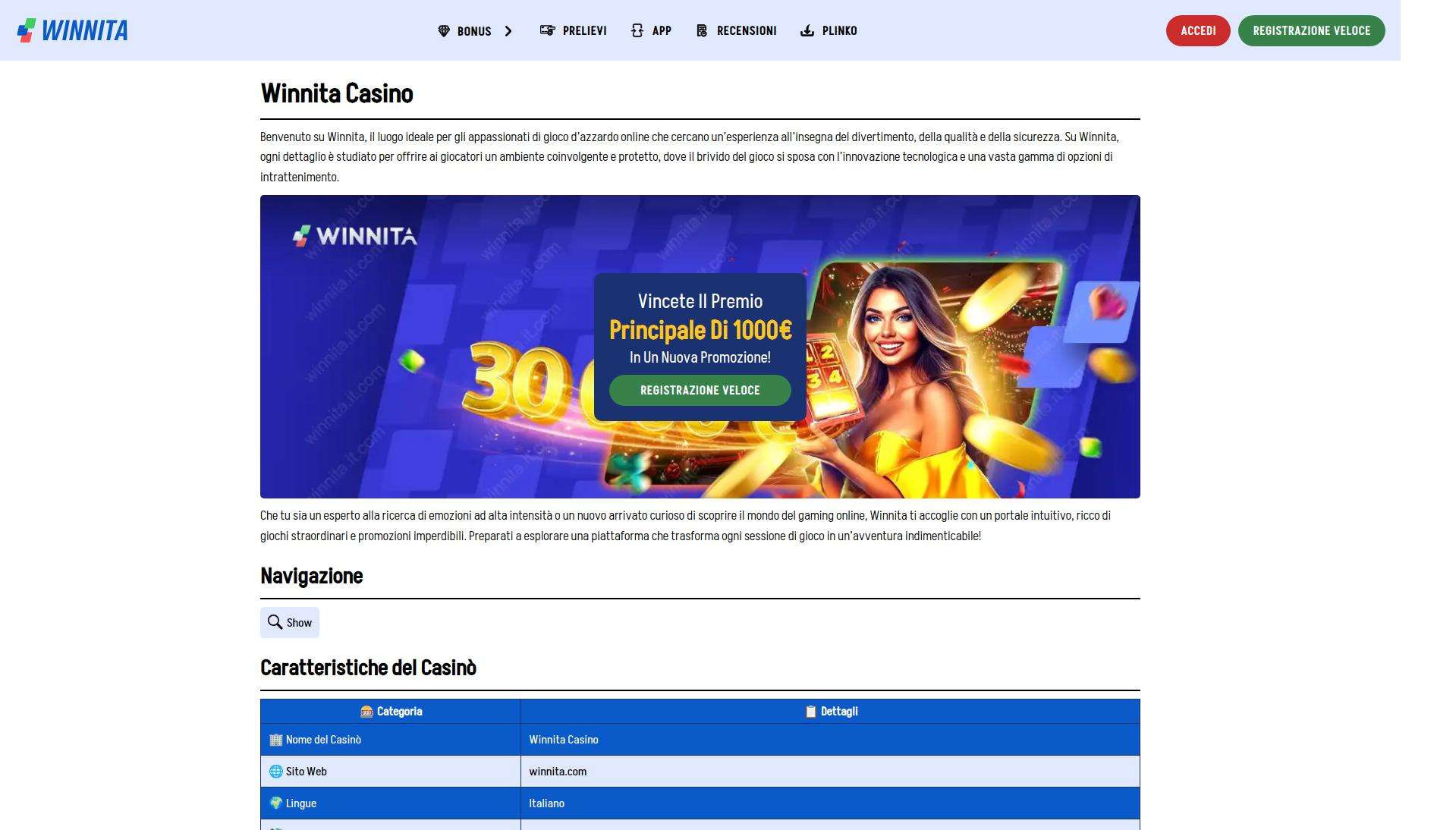Guida completa ai Requisiti di Scommessa su Winnita Casinò: Come ...