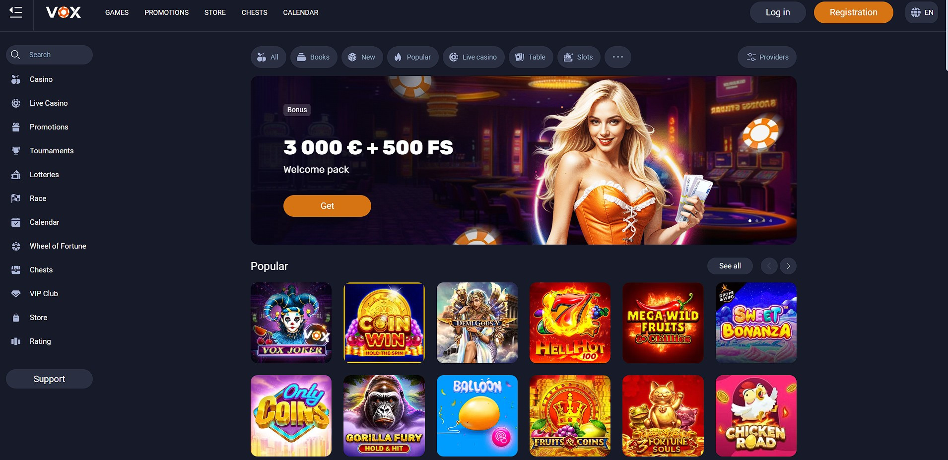 Vox Casino – Recenzja 2025 | Bonusy, Gry, Wypłaty