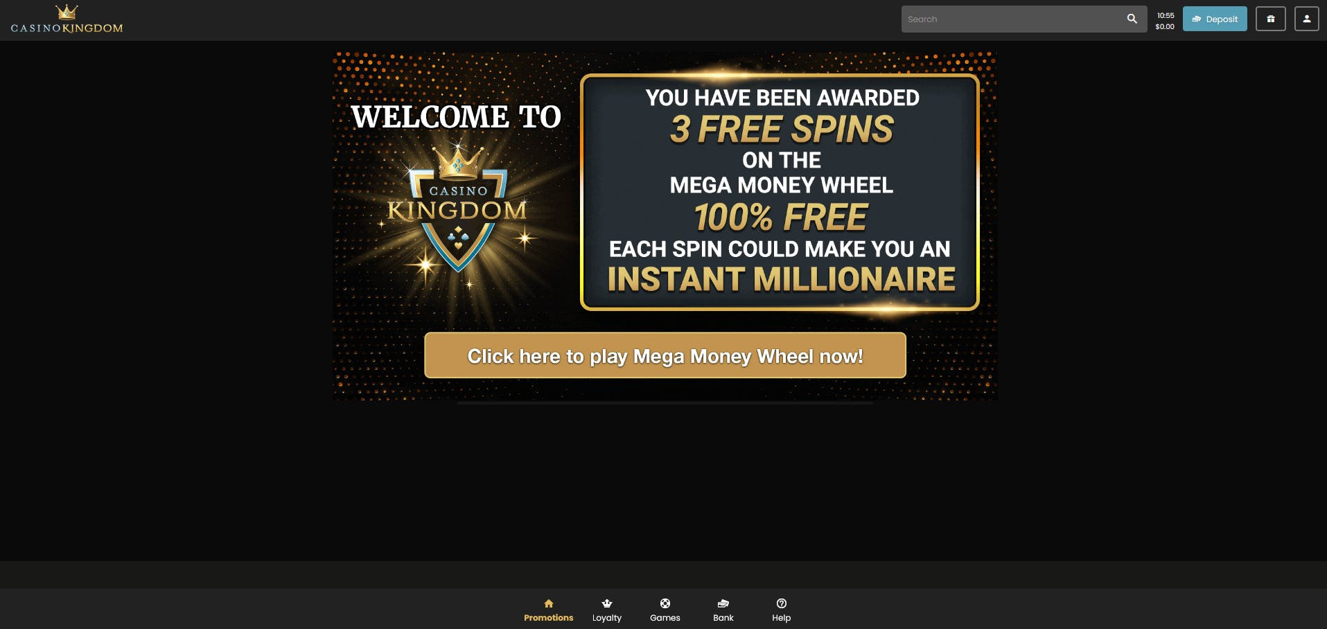 Casino Kingdom New Zealand Review & Free Spins Bonus (2025)