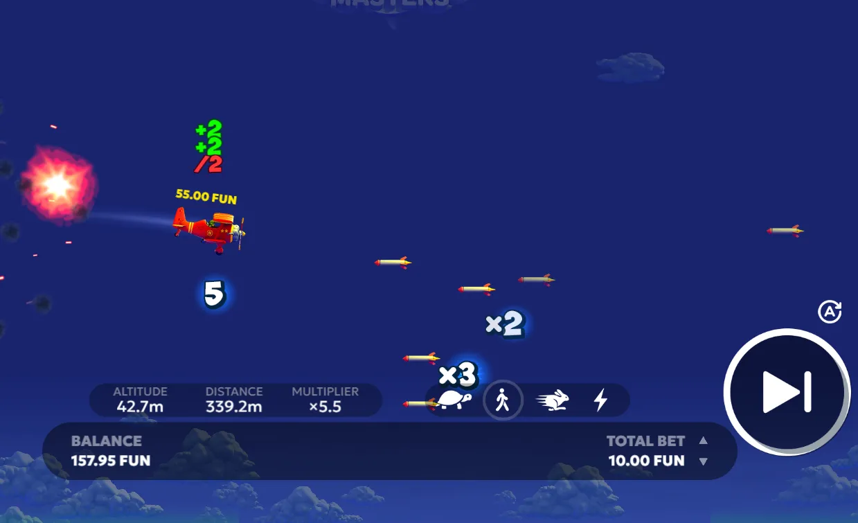 Aviamasters Game by BGaming | Free Demo