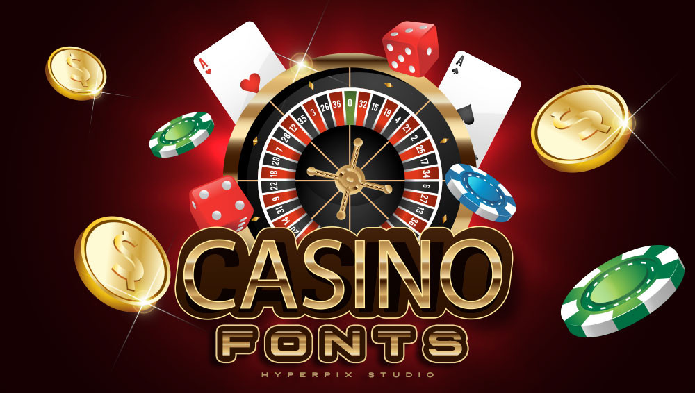 Best Casino Fonts [FREE / Premium] 2024 | Hyperpix