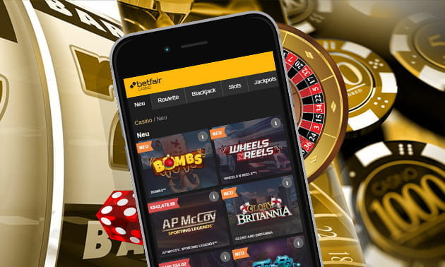 Betfair Mobile App – Casino Spiele für Android und iOS