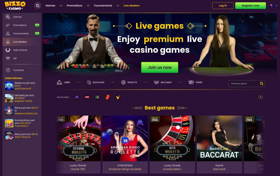 Bizzo Casino Australia – Real Money Pokies & Welcome Bonus