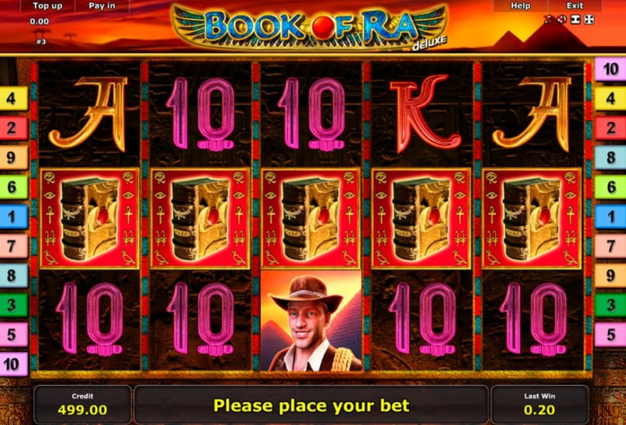 Book of Ra Deluxe Slot KOSTENLOS spielen ohne Anmeldung