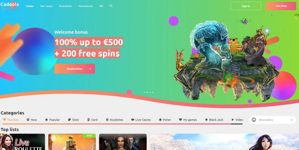 Cadoola Casino - Review & Reviews + Welcome Bonus [2021]