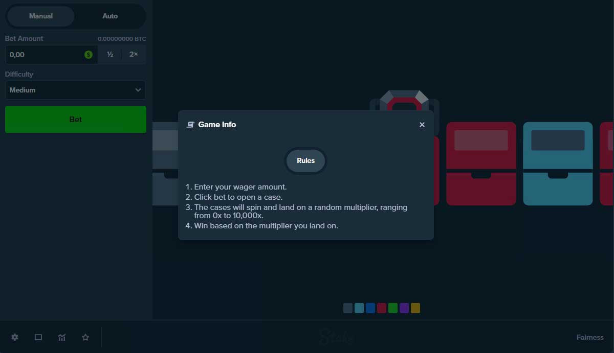 Cases Stake Original Game Demo - Stakeonline.casino