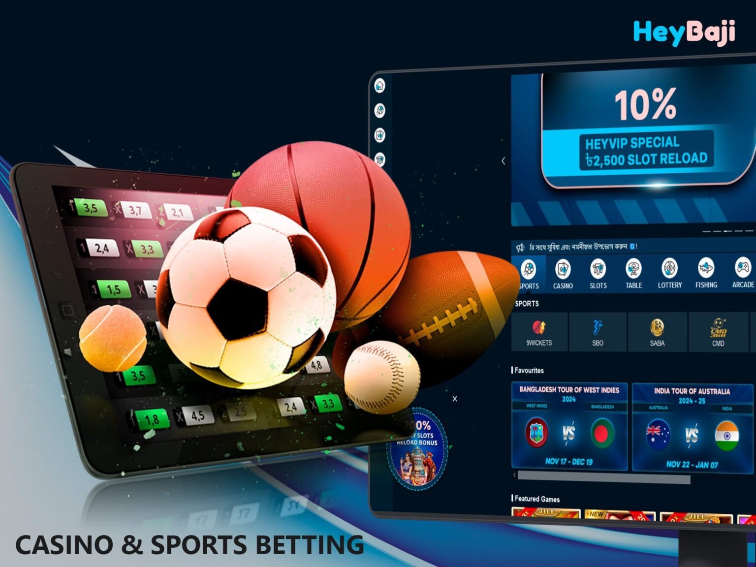 Hey Baji Casino Online in Bangladesh