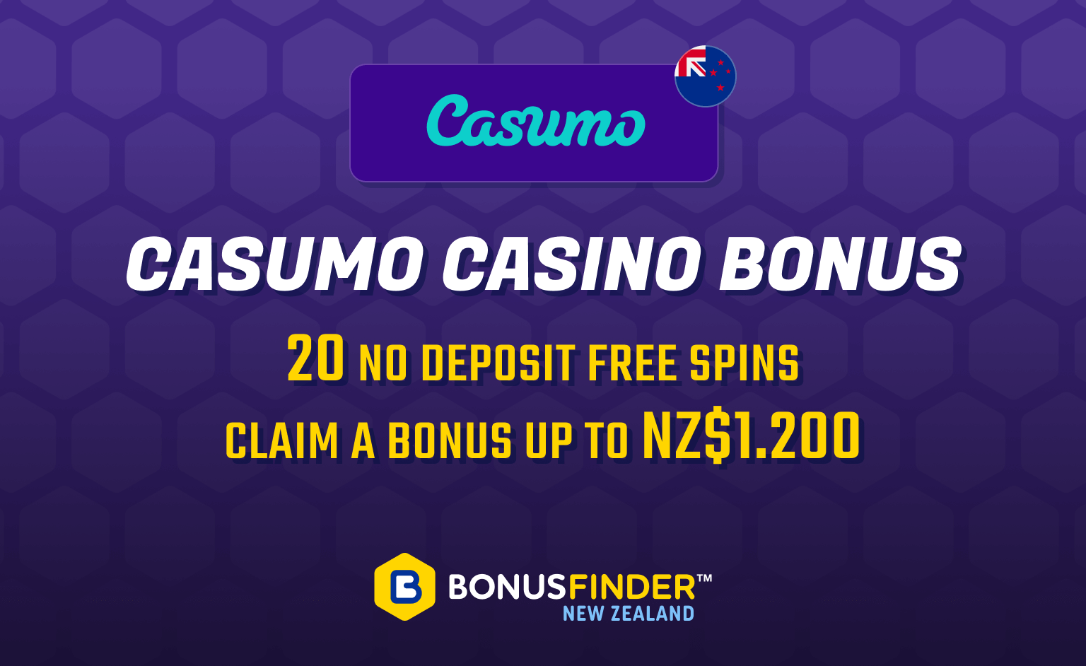 Casumo Casino NZ 🏘️ Claim 20 No-Deposit Free Spins | 2021