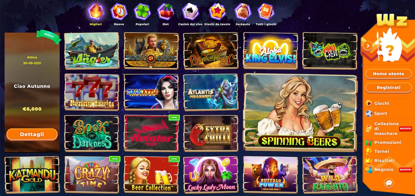 Wazamba Casinò sito ufficiale login 🍀 review e recensioni ᐈ Marzo 2025