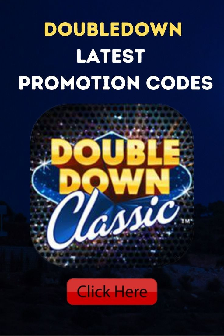 Double down casino promotion codes 2021 – 1 million chips – Artofit