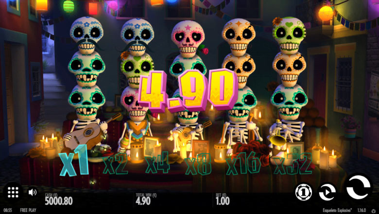 Esqueleto Explosivo 2 Slot Free Demo Play or for Real Money - Correct ...