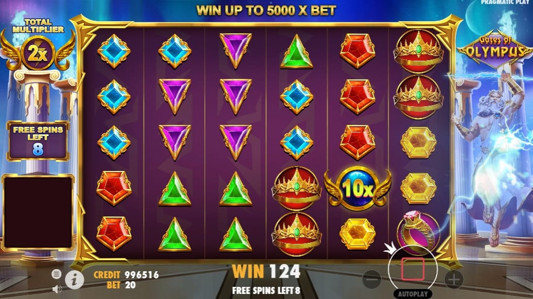 Play Gates of Olympus Slot by Pragmatic Play