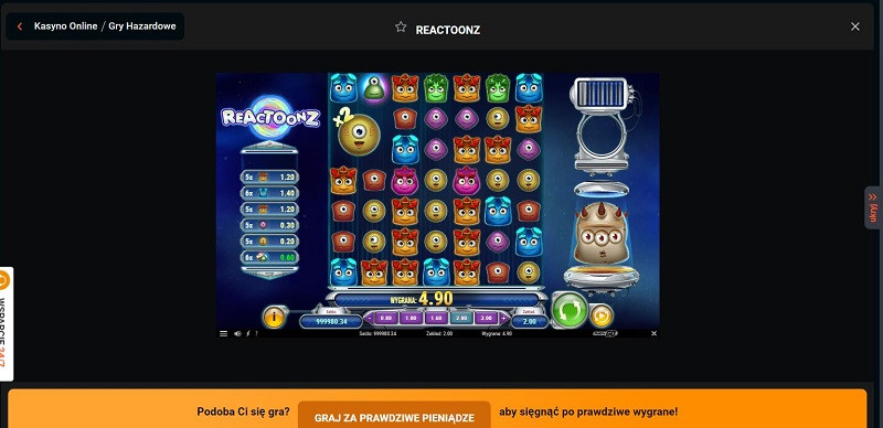 GGBet Casino » Popularne Sloty i Gry Kasynowe na Pieniądze