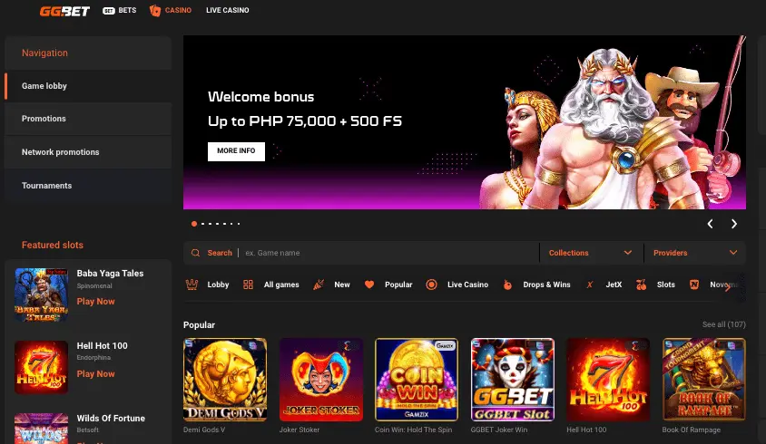 🍁GGBet Casino Canada Review 2025 | $4500 + 275 Spins