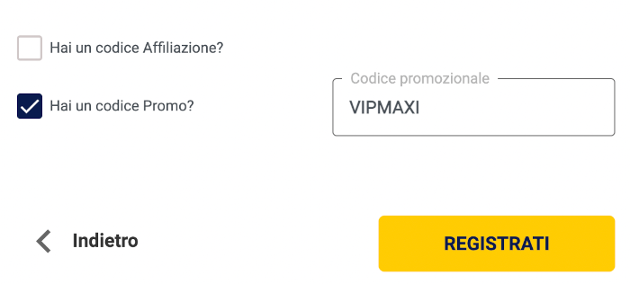 Codice Promozionale Goldbet 2024: VIP**** » Bonus 1500€