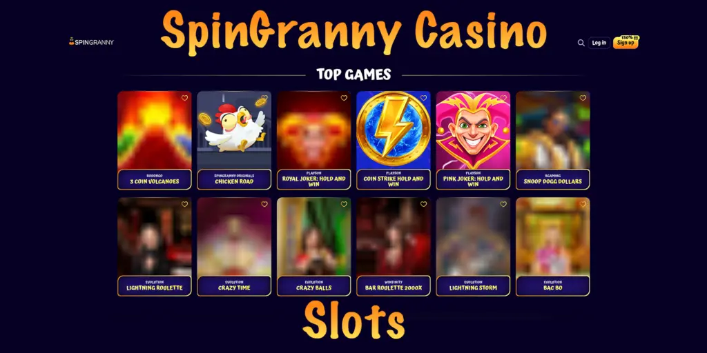 Spingranny Casino Bonus – Jusqu’à 4500 € + 350 Tours Gratuits