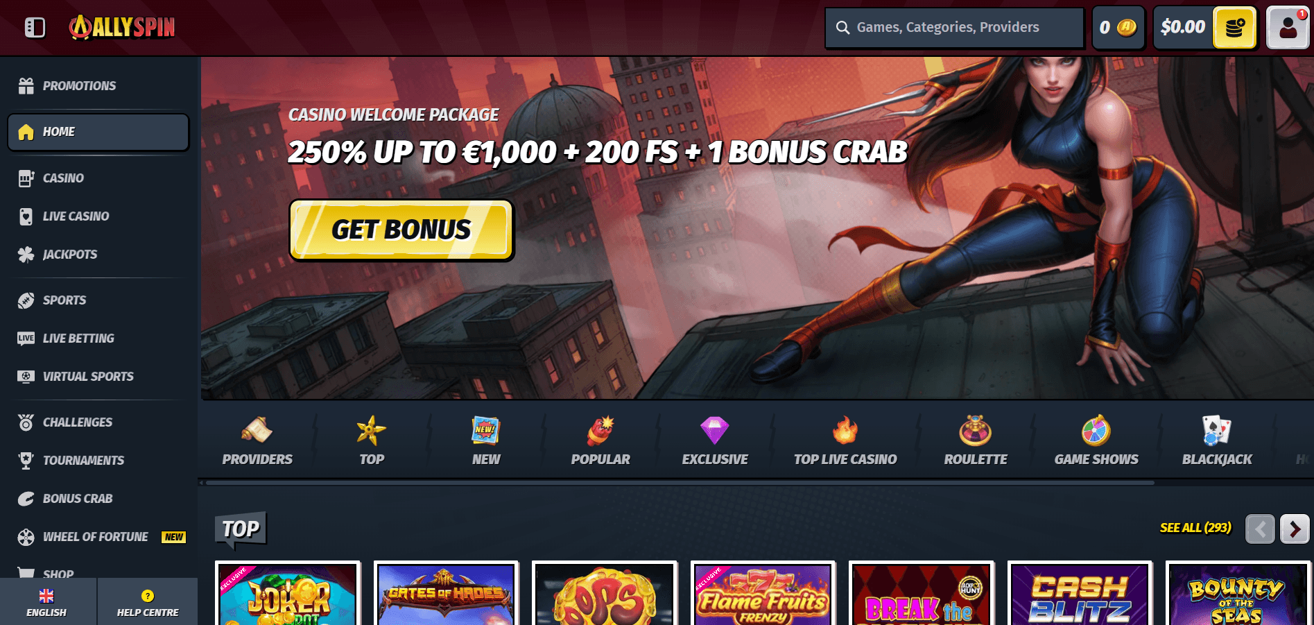 AllySpin Casino Review 2025 – 10,000+ Games, Wild Bonuses & a Bonus ...