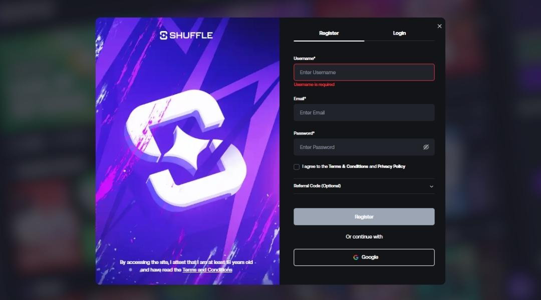 Shuffle Casino – Registro simples, pagamentos rápidos no Brasil ...