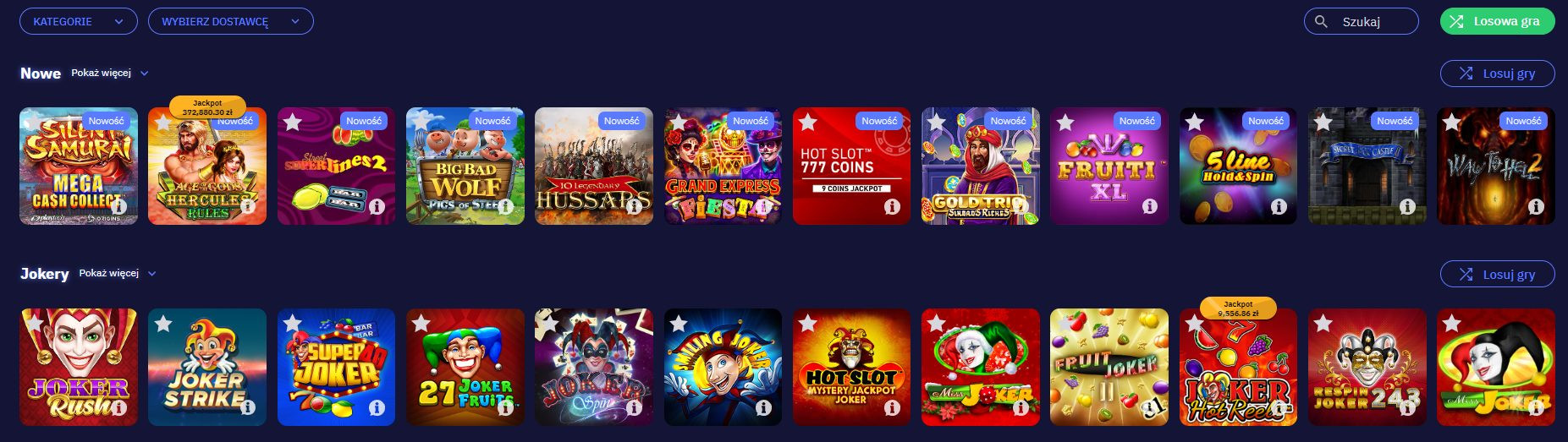Gry online w Total Casino | sprawdź ofertę kasyna online