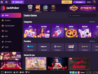 Jack Poker Casino Senegal - Jack Poker Casino Review for Senegalese