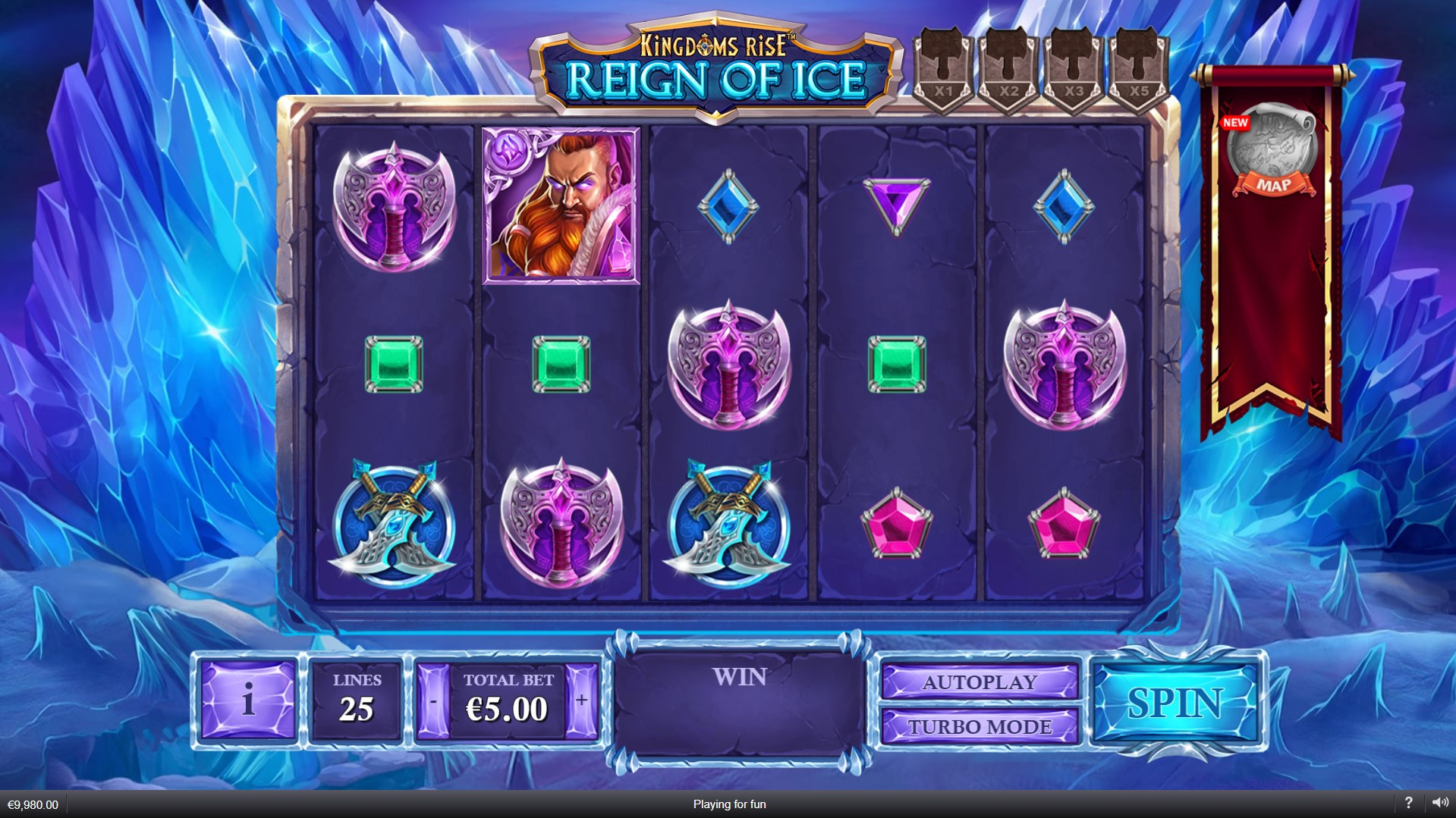 Kingdoms Rise: Reign of Ice Slot Free Demo Play or for Real Money ...