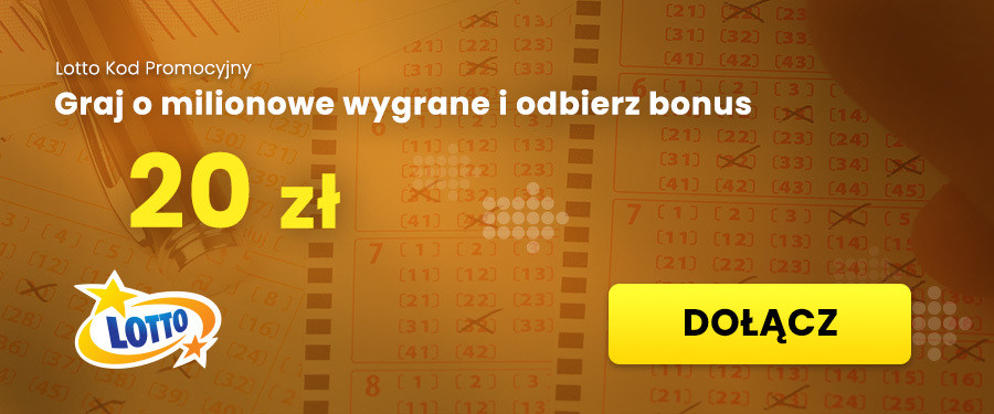 Lotto kod promocyjny - EKSTRA bonus 20 PLN | Listopad 2022