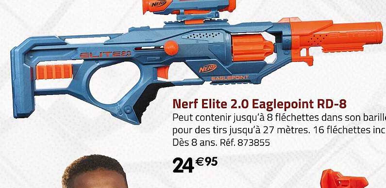 Promo Nerf Elite 2.0 Eaglepoint Rd-8 chez Casino Supermarchés ...