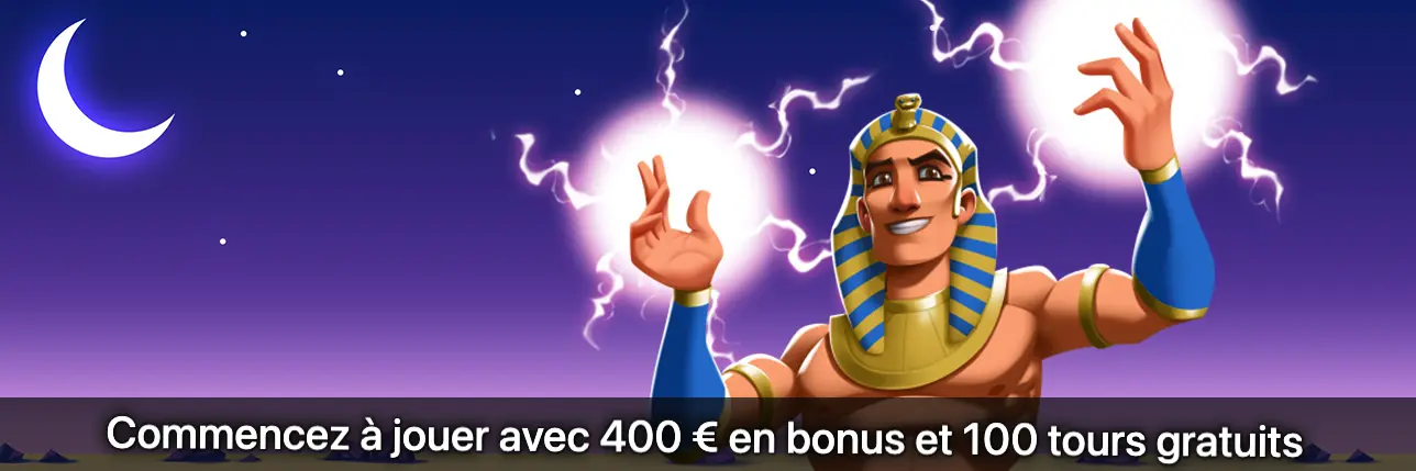 Amon Casino 2025 – Gagnez jusqu’à 400 € + 100 Tours Gratuits