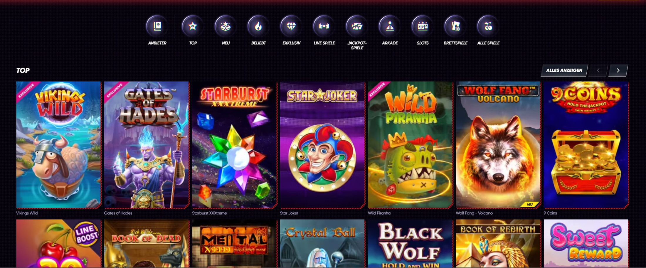 Quickwin Casino Online - Grandiose Spiele 2025
