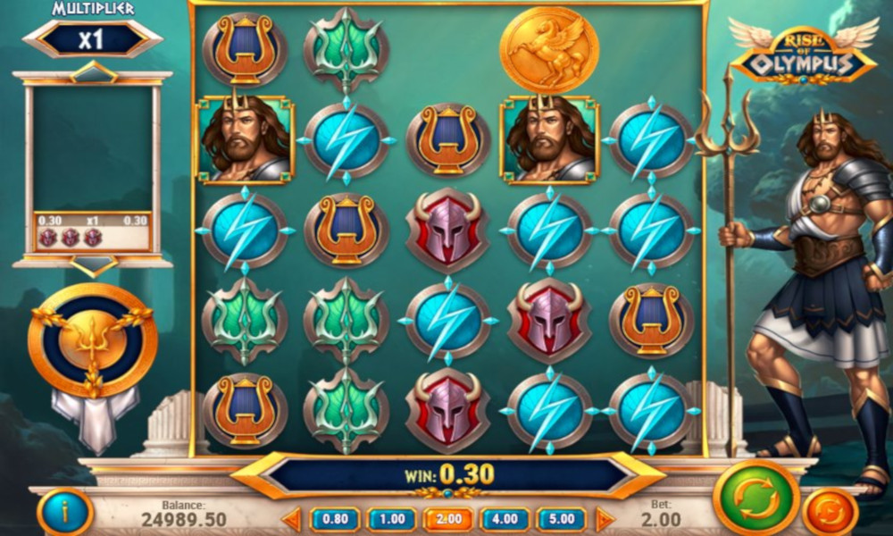 Rise of Olympus Video Slot Review | Play'n GO | Grid Slot