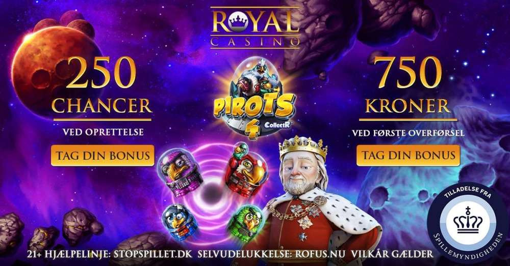Eksklusivt: Royal Casino Free Spins [125 uden indbetaling]