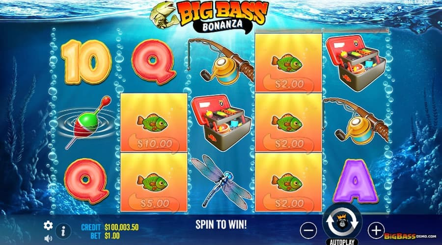 Big Bass Bonanza Demo: Play Free + 100 Free Spins!