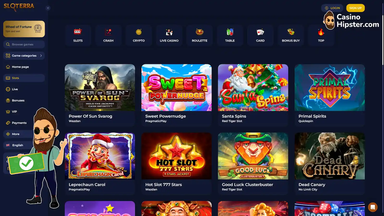 Sloterra Casino Review 2025 – Hot or Not?