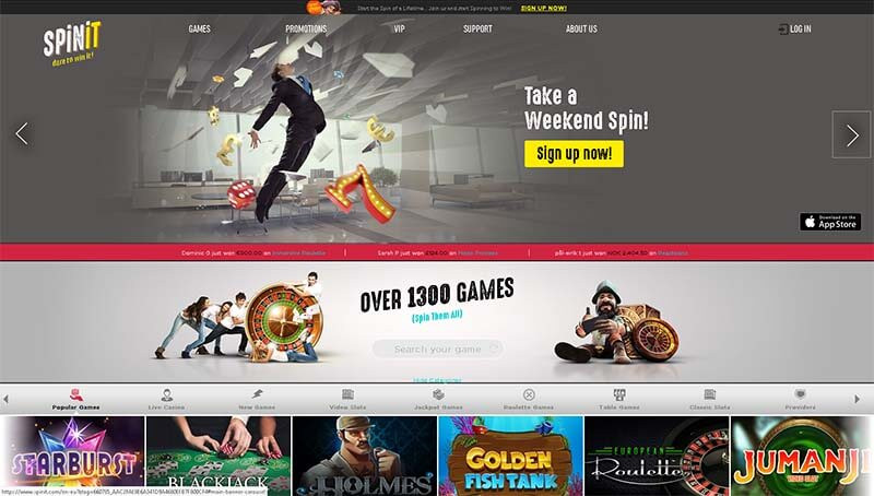 Spinit online casino
