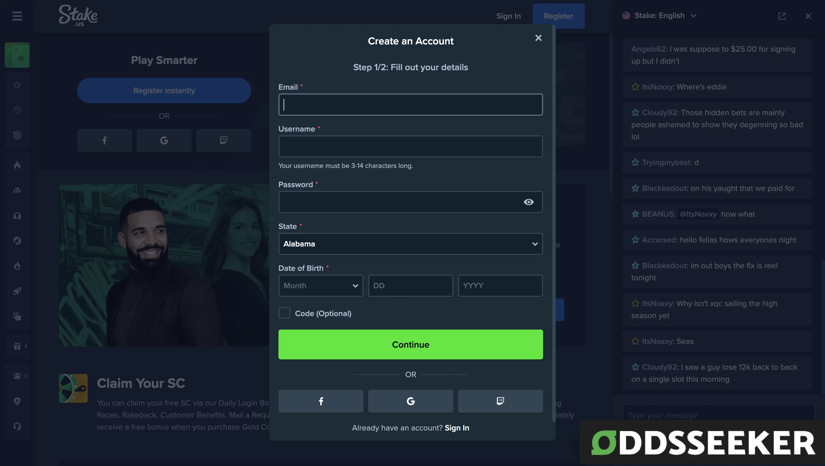 Stake.us Review | $390 FREE Stake Cash w/ Code ODDSSEEKER