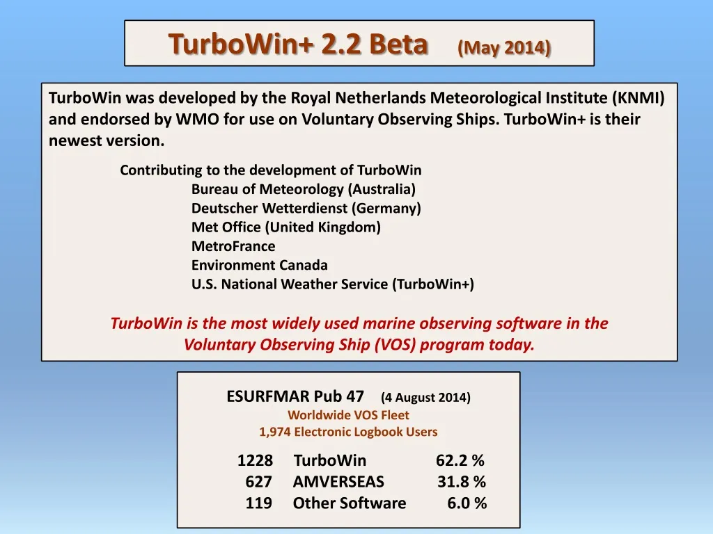 PPT - TurboWin+ 2.2 Beta ( May 2014 ) PowerPoint Presentation, free ...