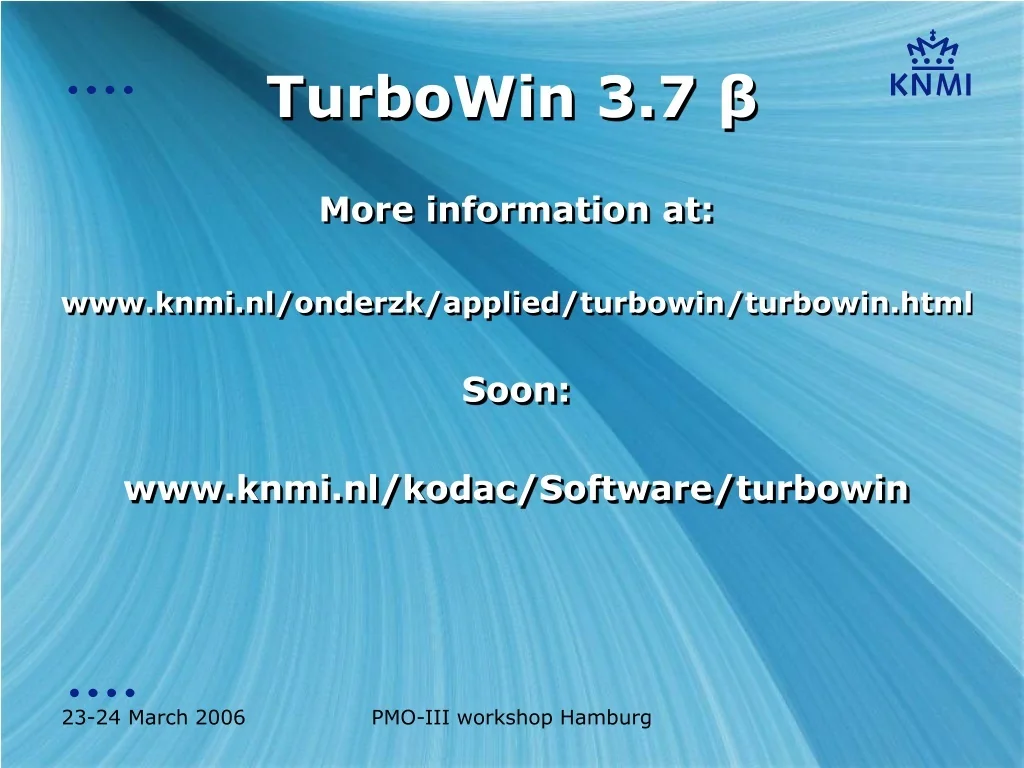 PPT - TurboWin PowerPoint Presentation, free download - ID:9677423