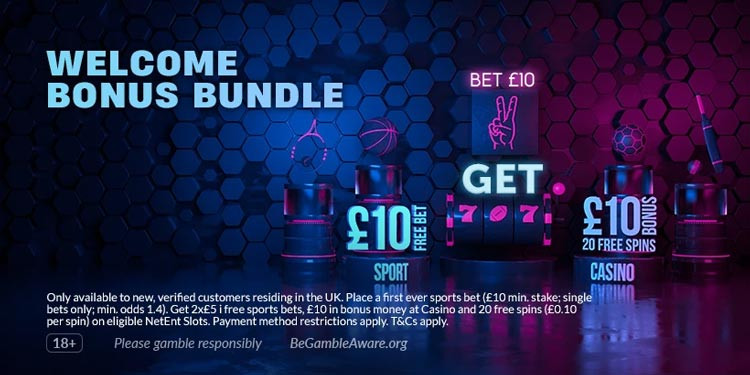 VBet Sign Up Offer: £10 Free Bets, £10 Casino Bonus & 20 Free Spins