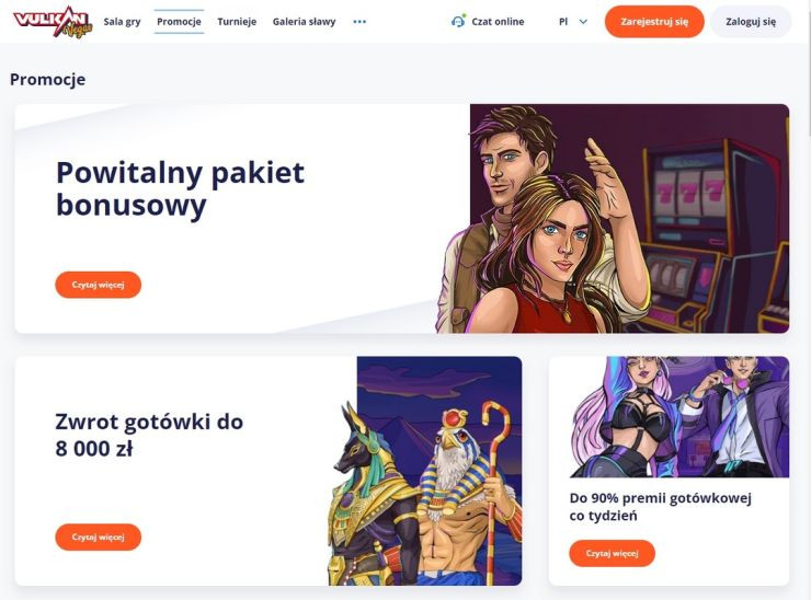 Vulkan Vegas Kasyno Online 【PEŁNE opinie i bonus 4000 PLN】