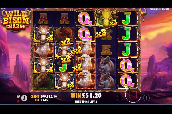 Wild Bison Charge Slot Review & Casinos (Pragmatic Play)