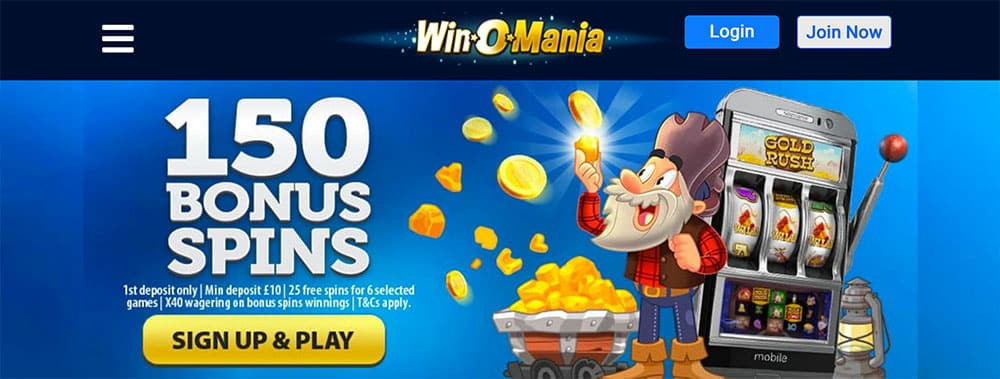 WinOMania Casino Review - Best Sign-Up Bonus Offers