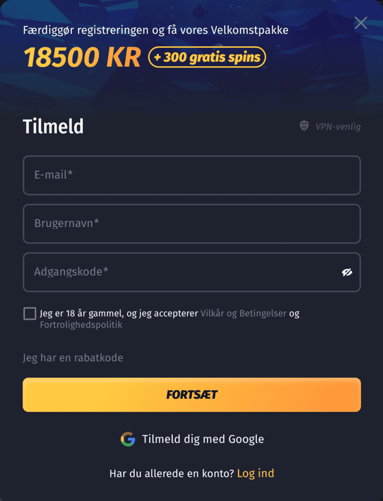 Winshark Casino: Spil & Vind Stort | Bonusser & Free Spins!