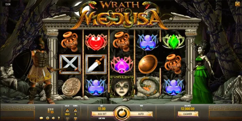 Play Wrath of Meduza at Licensed Online Casinos of South Africa